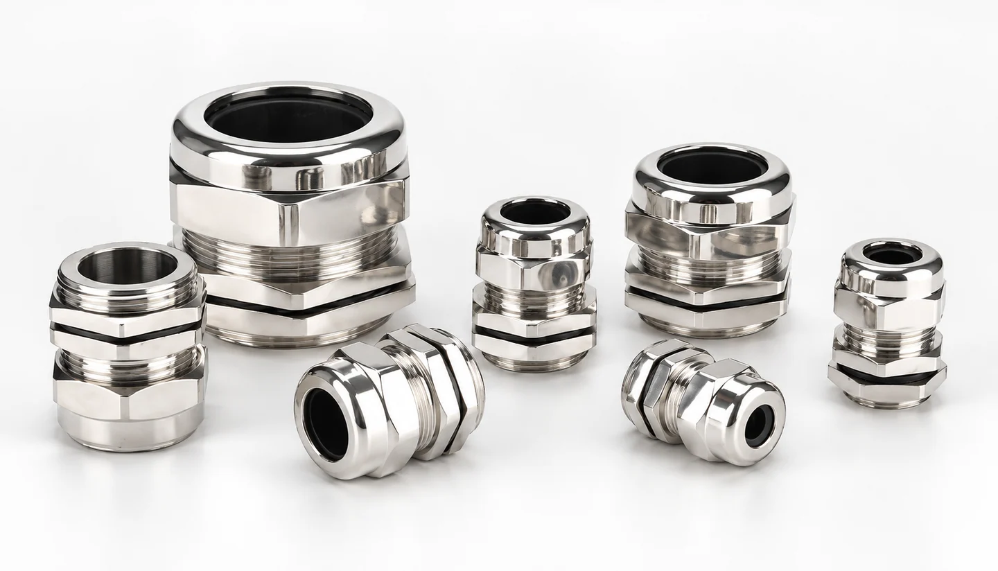 Electronics & New Technologies application context: HUSI cable glands and conduit products